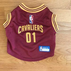 Pets First NBA Cavaliers Jersey Size Small